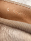 Chanel Silver Ballet Flat Shoes (37)