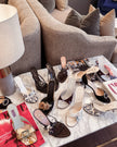 Dior 2000s John Galliano Peace and Love Mules (38)