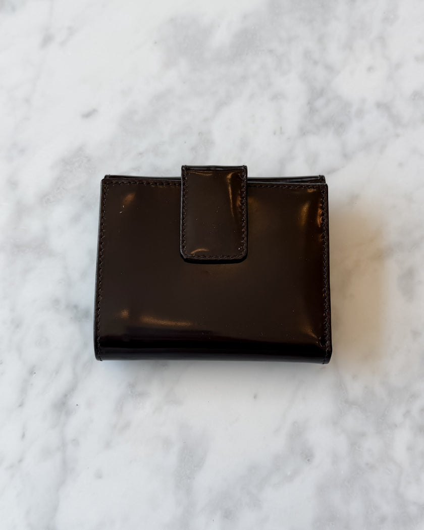 Gucci Iconic Tom Ford Era Burgundy Horsebit Wallet