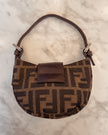 Fendi Monogram Mini Croissant Bag