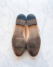 Chanel Beige and Black Two Tone Ballet Flats (35)