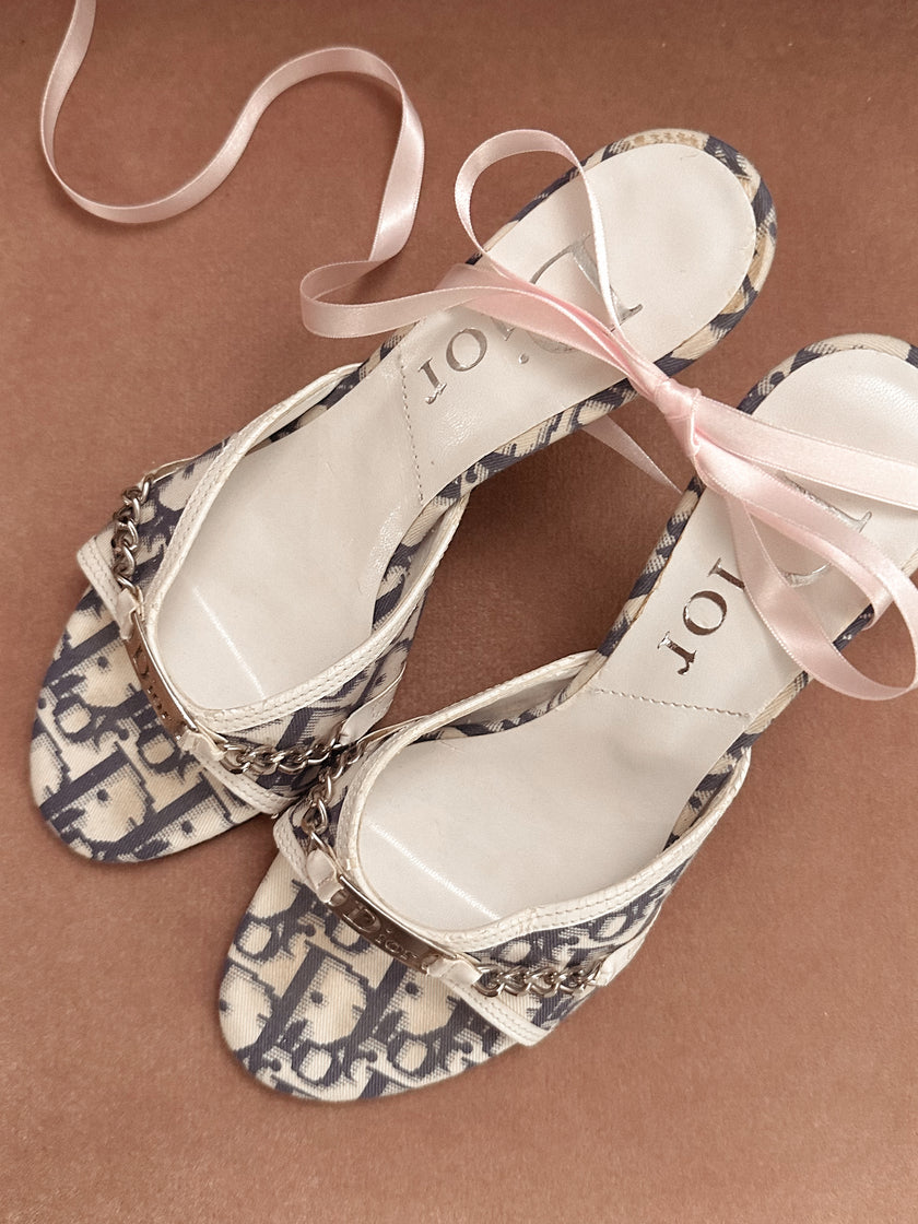 Dior 2000s Monogram Mules (37)