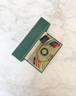 Gucci Vintage Change Bezel Watch – Full Set with 12 Pastel Bezels & Original Box and Tag