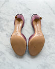 UNWORN Valentino Garavani Rose Pink Satin Bow Heels (39)