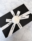 UNWORN Chanel Powder Blue Two-Tone CC Ballet Flats (37.5)