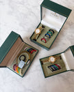 Vintage Gucci Gold Bracelet Watch - Full Set with 6 Interchangeable Bezels & Original Box