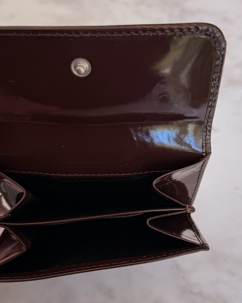 Gucci Iconic Tom Ford Era Burgundy Horsebit Wallet