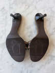 Dior Y2K Diorissimo Monogram Logo Mules (EU 38)