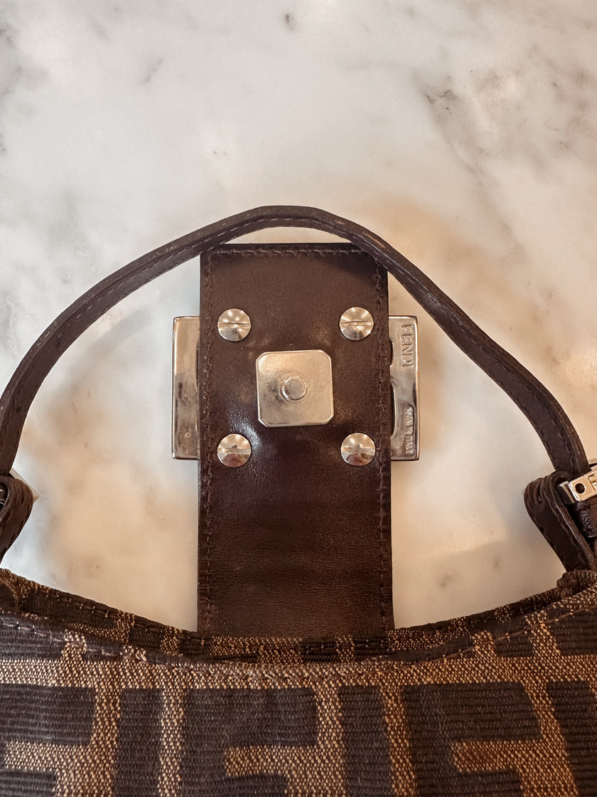 Fendi Monogram Mini Croissant Bag