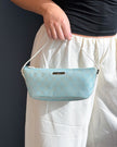 Gucci Baby Blue GG Monogram Boat Handbag