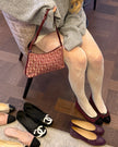 Dior Trotter Monogram Bordeaux Canvas Shoulder Bag