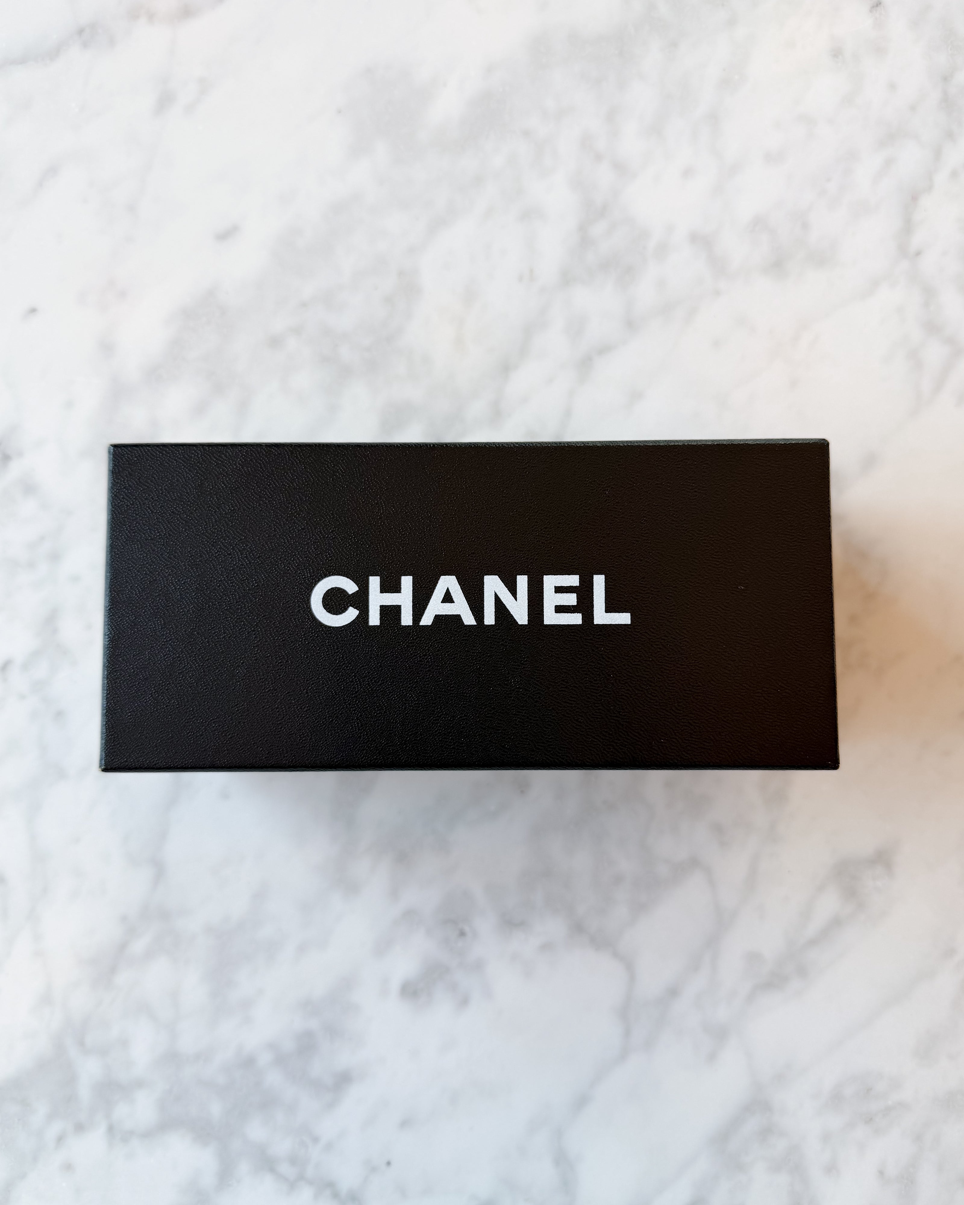 Chanel Crystal CC Logo Embellished Tortoise Sunglasses