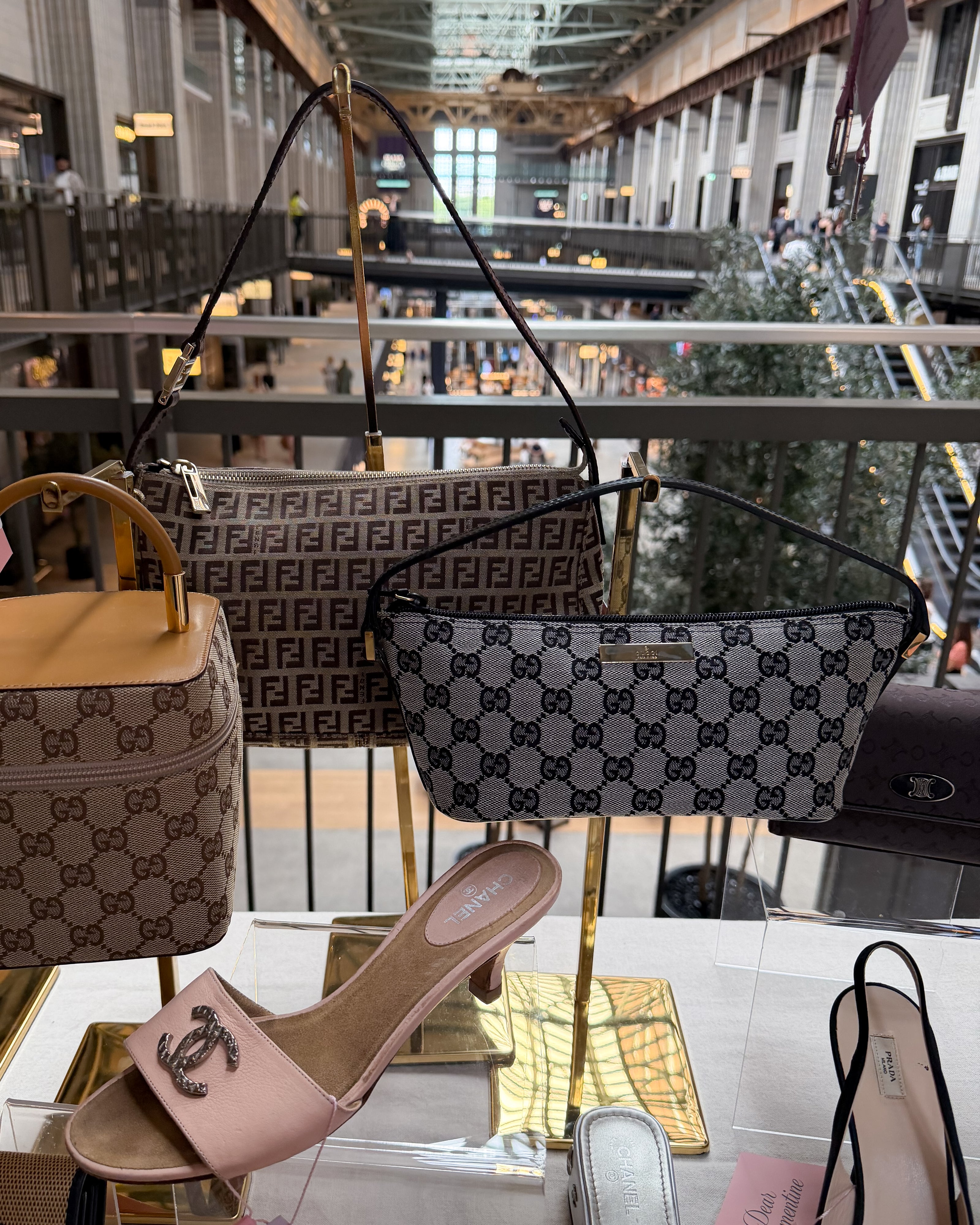 Chanel Powder Pink Mules with CC Logo (37.5)