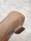 Miu Miu 2025 Blush Leather Ballet Flats (36.5) RRP £820
