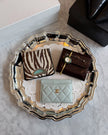 Christian Dior Maris Zebra Pony Hair Wallet - VERY RARE