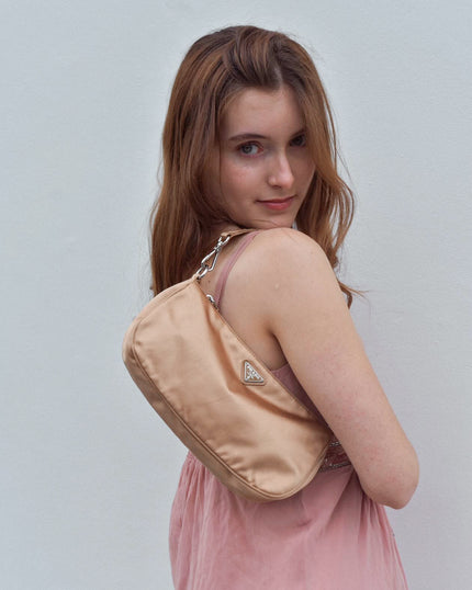 Prada Satin Powder Pink Handbag