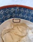 Gucci Denim Monogram Bucket Hat (M)