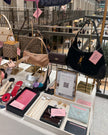 Gucci Jackie Suede and Leather Handbag with Gold Hardware