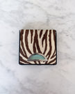 Christian Dior Maris Zebra Pony Hair Wallet - VERY RARE