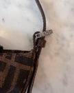 Fendi Monogram Mini Croissant Bag