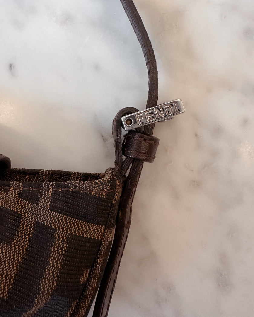Fendi Monogram Mini Croissant Bag