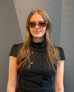 BRAND NEW Dior DiorSignature Pink Transparent Oval Sunglasses with Original Box & Case RRP £440