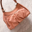 Gucci Vintage Pink Guccissima Leather D-Ring Shoulder Bag
