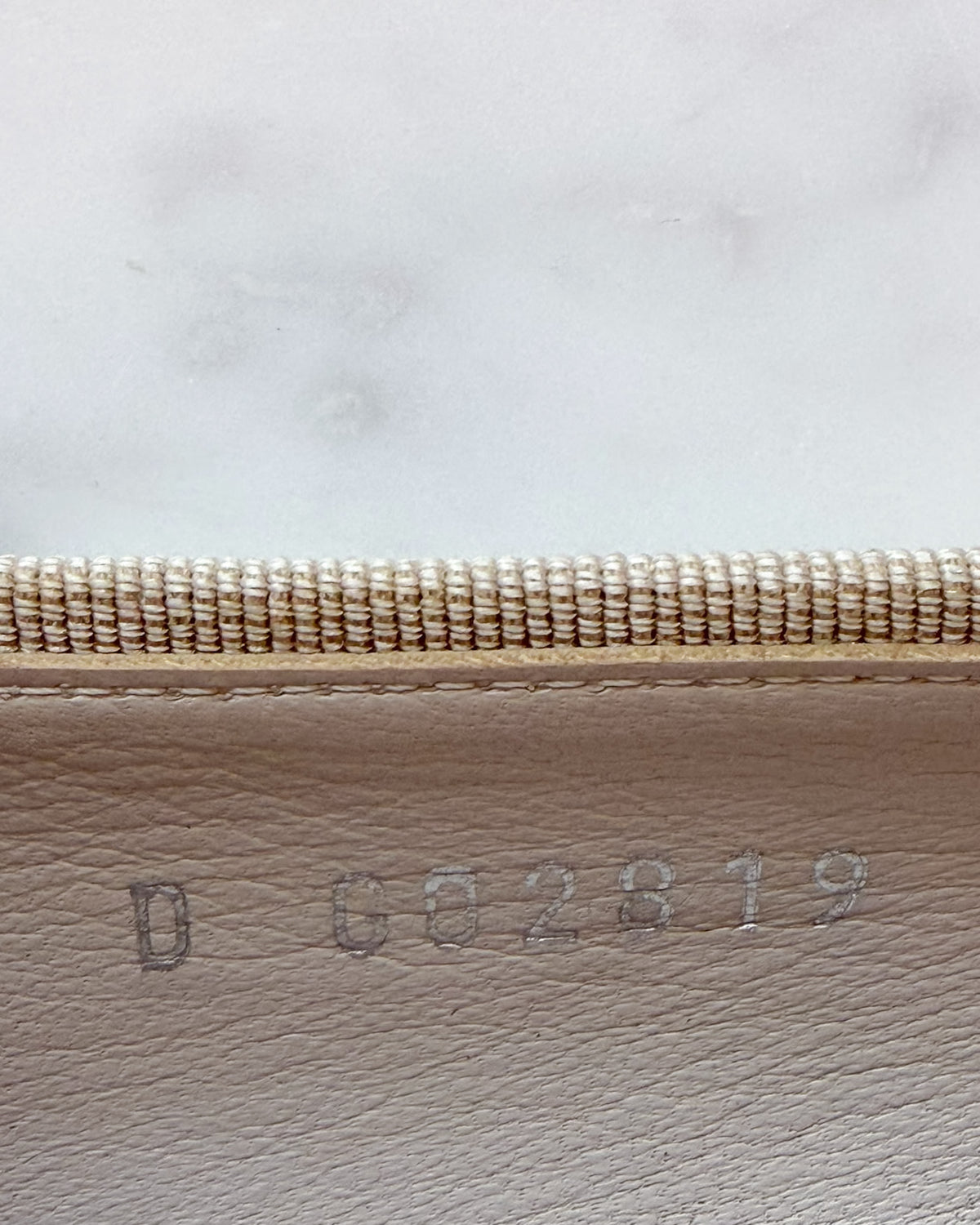 Chanel Metallic Pearl & Black Patent CC Ballet Flats (37.5)