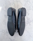 Chanel Midnight Blue Patent CC Ballet Flats (35)