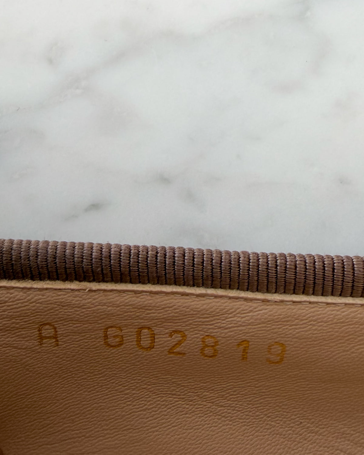 Chanel Bronze Leather CC Ballet Flats (39.5)