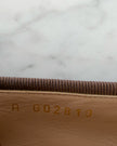 Chanel Bronze Leather CC Ballet Flats (39.5)
