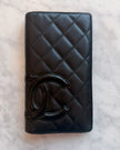 Chanel Cambon CC Quilted Long Wallet