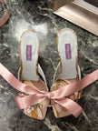 Emilio Pucci Jewelled Clasp Mules (40)