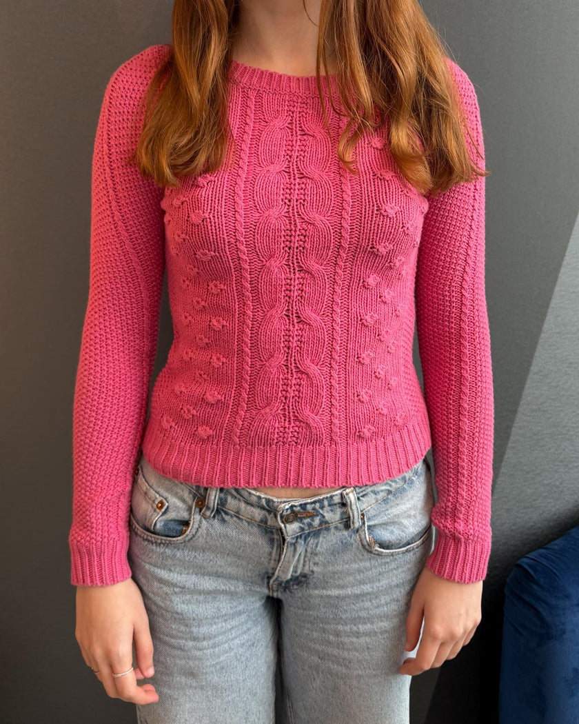 Dolce & Gabbana Pink Knit Jumper (S)
