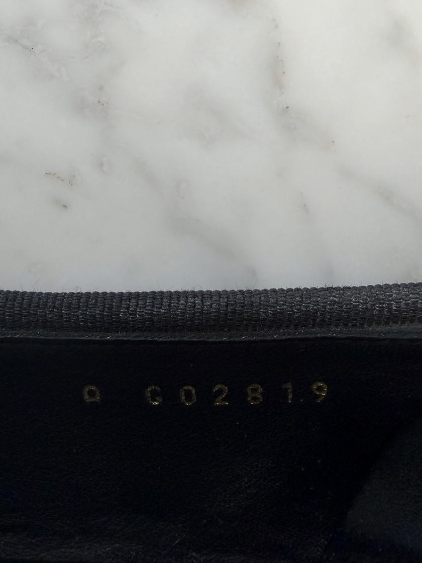 Chanel Black Tweed Timeless CC Ballet Flats (39.5)