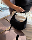 UNWORN Celine Ava Black C Macadam Monogram Shoulder Bag