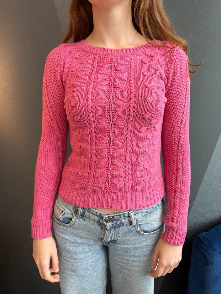 Dolce & Gabbana Pink Knit Jumper (S)