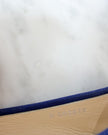 Chanel Electric Blue CC Cap Toe Ballet Flats (37.5)