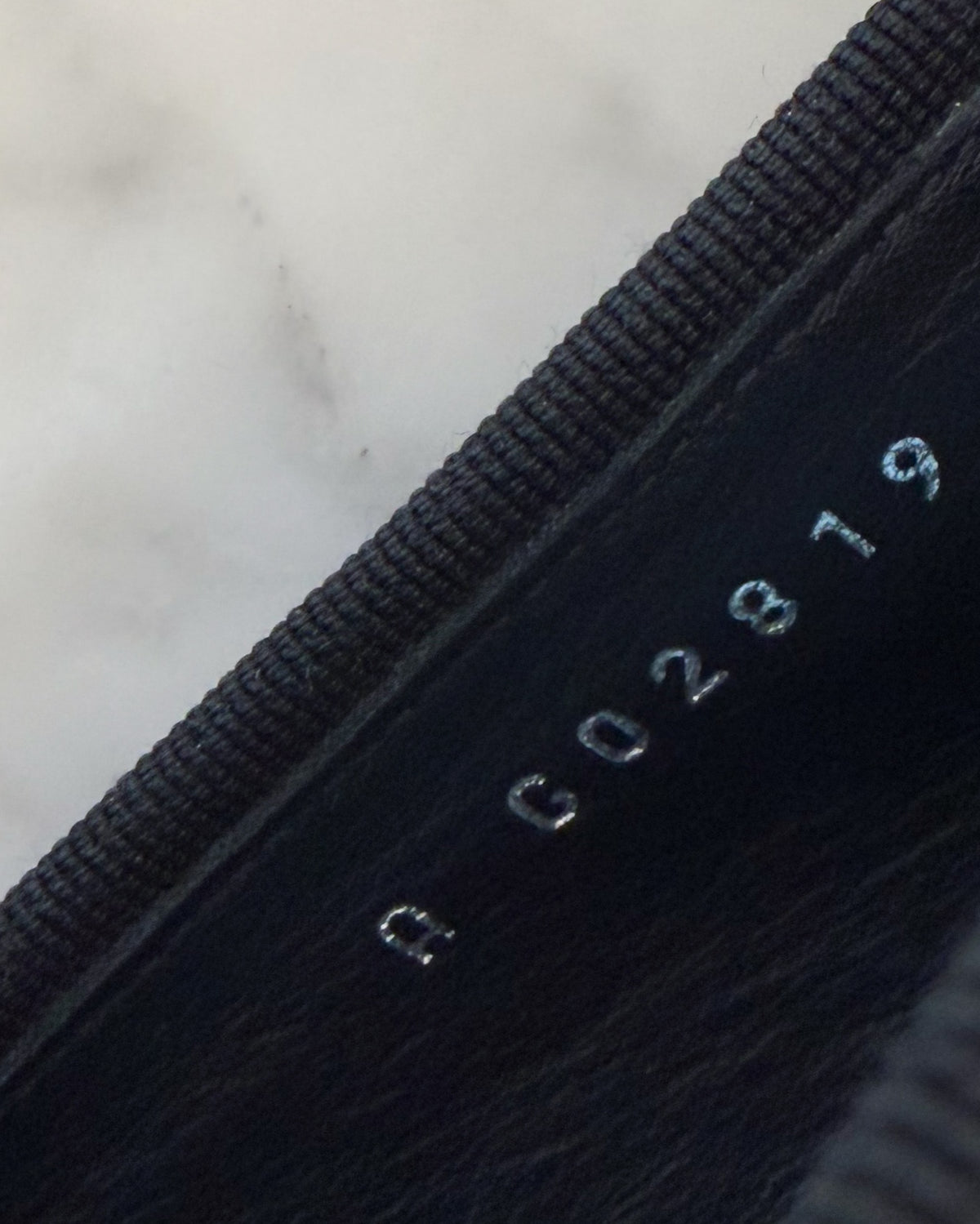 Chanel Grey & Black Tweed and Corduroy CC Toe Cap Ballet Flats (39.5)