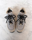 Chanel Grey Suede CC Logo Trainers Model G38299 (36.5)