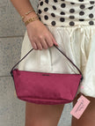 Gucci Raspberry Pink Boat Monogram Handbag