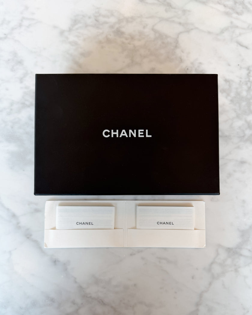 UNWORN Chanel Pink and Purple Tweed CC Chain Shoulder Bag with Gold Hardware