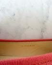 Chanel Coral Shimmer Gold CC Cap Toe Ballet Flats (41.5)