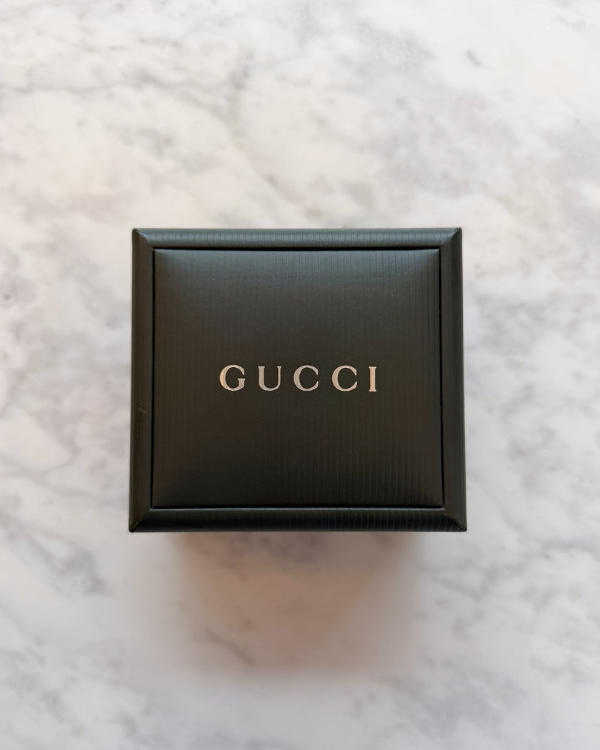 Vintage Gucci 1500L 15th Anniversary Limited Edition Gold Bangle Watch with Box - RARE